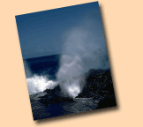 crashing waves